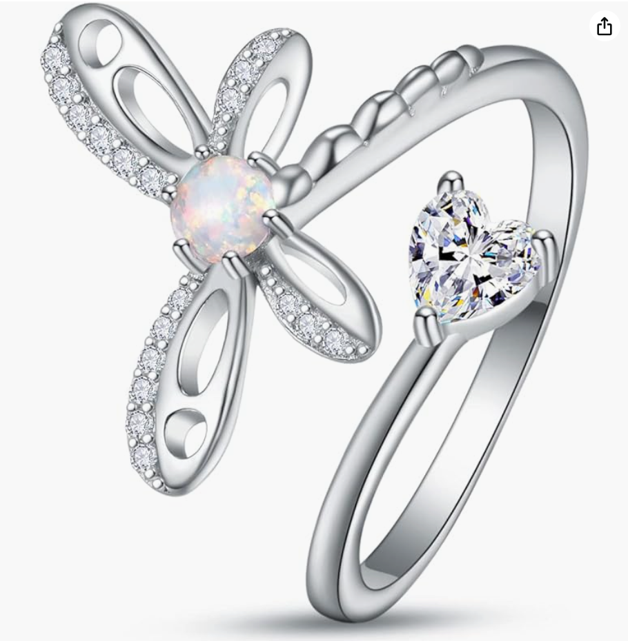 Adjustable Love Frog Ring Frog Love Jewelry Womens Girls Teen Birthday Gift 925 Sterling Silver