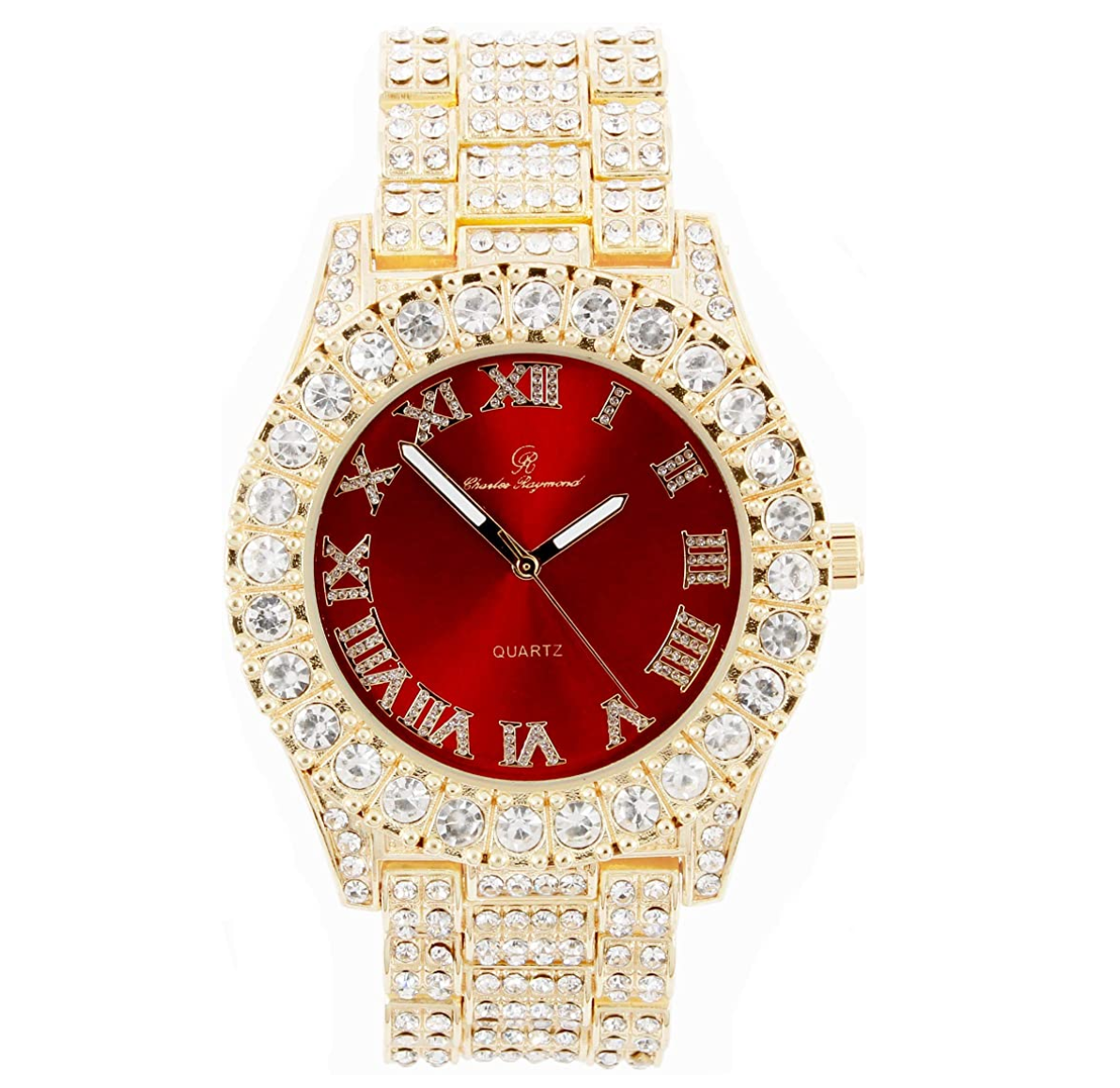 Jeyz Blueface Gold 2024 Diamond watch