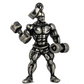 Mr. Olympia Gym Necklace Weight Plate Barbell Exercise Workout Chain Dumbbell Bodybuilding 24in.