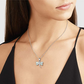 925 Sterling Silver Dragonfly Pendant Necklace Dragonfly Jewelry Chain Birthday Gift 18in.