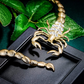 Scorpio Collar Necklace Gold Color Scorpion Zodiac Chain Birthday Gift