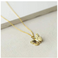 Butterfly Necklace Butterfly Pendants Jewelry Butterfly Chain Gold Color Birthday Gift 18in.
