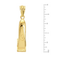 Barber Jewelry Barbershop Chain Barber Clippers Necklace Gold Color Metal Alloy 24in
