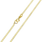 14K Solid Gold Mariner Link Necklace Men Cuban Chain 18 - 24in.