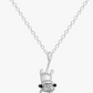 3D Cute Hanging Monkey Necklace Pendant Baby Monkey Jewelry Chain Birthday Gift 925 Sterling Silver 20in.