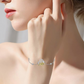 Cute Tiger Diamond Bracelet Chain Girls Tiger Jewelry Birthday Gift 925 Sterling Silver