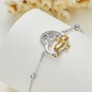 Cute Tiger Diamond Bracelet Chain Girls Tiger Jewelry Birthday Gift 925 Sterling Silver