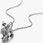 Stainless Steel Ape Necklace Pendant Gorilla Chain Monkey Jewelry 24in.