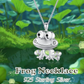 Cute Green Frog Necklace Pendant Toad Jewelry Womens Girls Teen Birthday Gift Silver 925 Sterling Silver 20in.