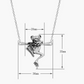 Cute Hanging Frog Necklace Pendant Toad Jewelry Womens Girls Teen Birthday Gift Silver 925 Sterling Silver 20in.