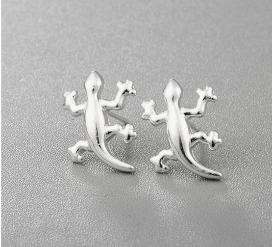 Lizard Earring Baby Gecko Jewelry Lizard Girl Teens Women Birthday Gift Stainless Steel Earrings