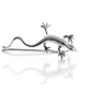 Crawler Gecko Lizard Earring Jewelry Baby Lizard Girl Teens Women Birthday Gift 925 Sterling Silver Tropical Ear Sweeps