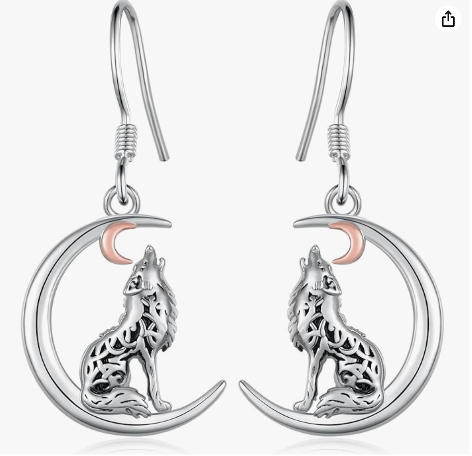 Horse Dangle Earrings Diamond Horse Farmer Cowgirl Jewelry Birthday Gift 925 Sterling Silver