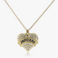 Gold Diamond I Love Jaguars Necklace Chain Jaguars Pendant Heart Jewelry Birthday Gift 20in.