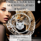 Diamond Panther Necklace Green Eye Leopard Head Pendant Cheetah Face Jaguar Chain Jewelry Birthday Gift 925 Sterling Silver 20in.