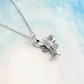 925 Sterling Silver Maine Lobster Pendant Necklace Sea Lobster Jewelry Beach Lobster Chain Birthday Gift 18in.
