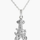 Maine Lobster Pendant Necklace Sea Lobster Jewelry Beach Lobster Chain Birthday Gift 925 Sterling Silver 18in.