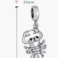 Cute Lobster Charm Bracelet Pendant Sea Lobster Jewelry Beach Lobster Bracelet Birthday Gift Silver 925 Sterling Silver