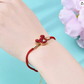 Lucky Red Mouse Bracelet Crystal Diamond Rat Jewelry Girls Teen Birthday Gift Mouse Red Cord Bracelet Adjustable