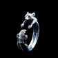 Cute Vintage Raccoon Ring Raccoon Jewelry Girls Teen Birthday Gift