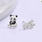 Panda Earrings Bambo Tree Jewelry Panda Bear Earrings Womens Girls Teen Birthday Gift 925 Sterling Silver