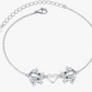 Frog Family Bracelet Chain Frog Heart Love Jewelry Womens Girls Teen Birthday Gift 925 Sterling Silver