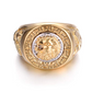 Gold Silver Color Lion of Judah Ring Medusa Lion Head Ring Jewish Hip Hop Ring Hebrew Israelite Jewelry