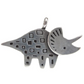 Triceratops Dinosaur Necklace Dinosaur Pendant Chain T-rex Jewelry Triceratops 18in.