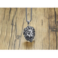 Lion King Necklace Lion Pendant Silver Animal Chain Hebrew Lion Judah African Jewelry Gift Stainless Steel Lion 24in.