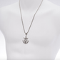 Jesus Anchor Pendant Jesus Cross Chain Jesus Christ Necklace Silver Rapper Iced Out Gold Silver Metal Alloy 24in.