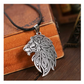 Celtic Lion Necklace African Lion Head Chain Judah Lion Hebrew Jewelry Lion Leo Chain Silver Color Metal Alloy 22in.
