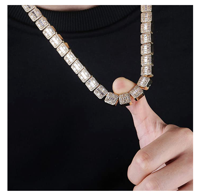 14K Gold Nine Diamond Cluster Necklace – FERKOS FJ
