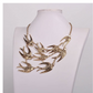 Flying Bird Collar Necklace Pendant Bird Jewelry Bird Bib Chain Birthday Gift 18in.