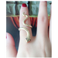 Serpent Ring Snake Ring Snake Jewelry Birthday Gift Silver Gold Stainless Steel Adjustable Ring