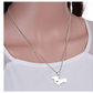 925 Sterling Silver Heart Corgi Necklace Corgi Pendant Jewelry Yorkie Dog Chain Love Doggy Puppy Birthday Gift 18in.