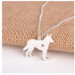 Love German Shepherd Pendant Jewelry Husky Necklace Husky Dog Heart Chain Doggy Puppy Birthday Gift 18in.