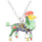 Poodle Pendant Jewelry Poodle Necklace Poodle Dog Chain Doggy Puppy Birthday Gift 18in.