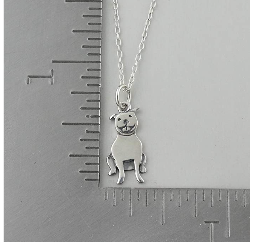 Buy I Love My Pit Bull Dog Necklace Online in India - Etsy