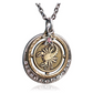 Simulated Diamond Round Scorpio Necklace Star Pendant Scorpion Chain Zodiac Medallion Astrology Chain Jewelry Scorpio Birthday Gift 18in.