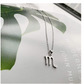 925 Sterling Silver Scorpio Zodiac Necklace Astrology Chain Jewelry Scorpio Sign Birthday Gift 18in.