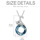 Simulated Diamond Round Cat Necklace Cat Pendant Jewelry Kitty Chain Birthday Gift 925 Sterling Silver 18in.