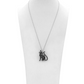 Feral Bone Cat Skeleton Necklace Cat Bones Pendant Jewelry Kitty Chain Birthday Gift 28in.