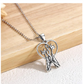 Cat Lovers Necklace Kitty Cat Pendant Jewelry Love Heart Cat Chain Birthday Gift 925 Sterling Silver 18in.