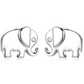 Cute Elephant Earrings Lucky Elephant Jewelry 925 Sterling Silver Earring