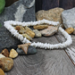 Puka Shells Natural Shark Tooth Pendant Beaded Rope Cord Hawaiian Necklace Lucky Shark Tooth Charm Chain Birthday Gift 18 - 22in.