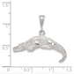 925 Sterling Silver Alligator Pendant Crocodile Charm Gator Jewelry Birthday Gift