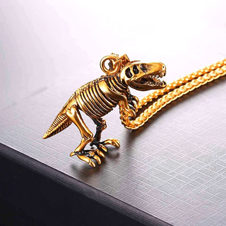 T Rex Skeleton Necklace | Dinosaur Universe
