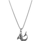 Nautical Deep Marlin Swordfish Sailfish Pendant Sail Fish Necklace Sword Fish Jewelry Fisherman Birthday Gift Stainless Steel Chain 24in.
