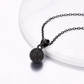Basketball Necklace Pendant Set Basketball Gold Silver Black Stainless Steel Chain 24in.