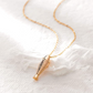 Small Gold Fish Necklace Dainty Fish Pendant Trout Fish Jewelry Fisherman Birthday Gift Chain 20in.
